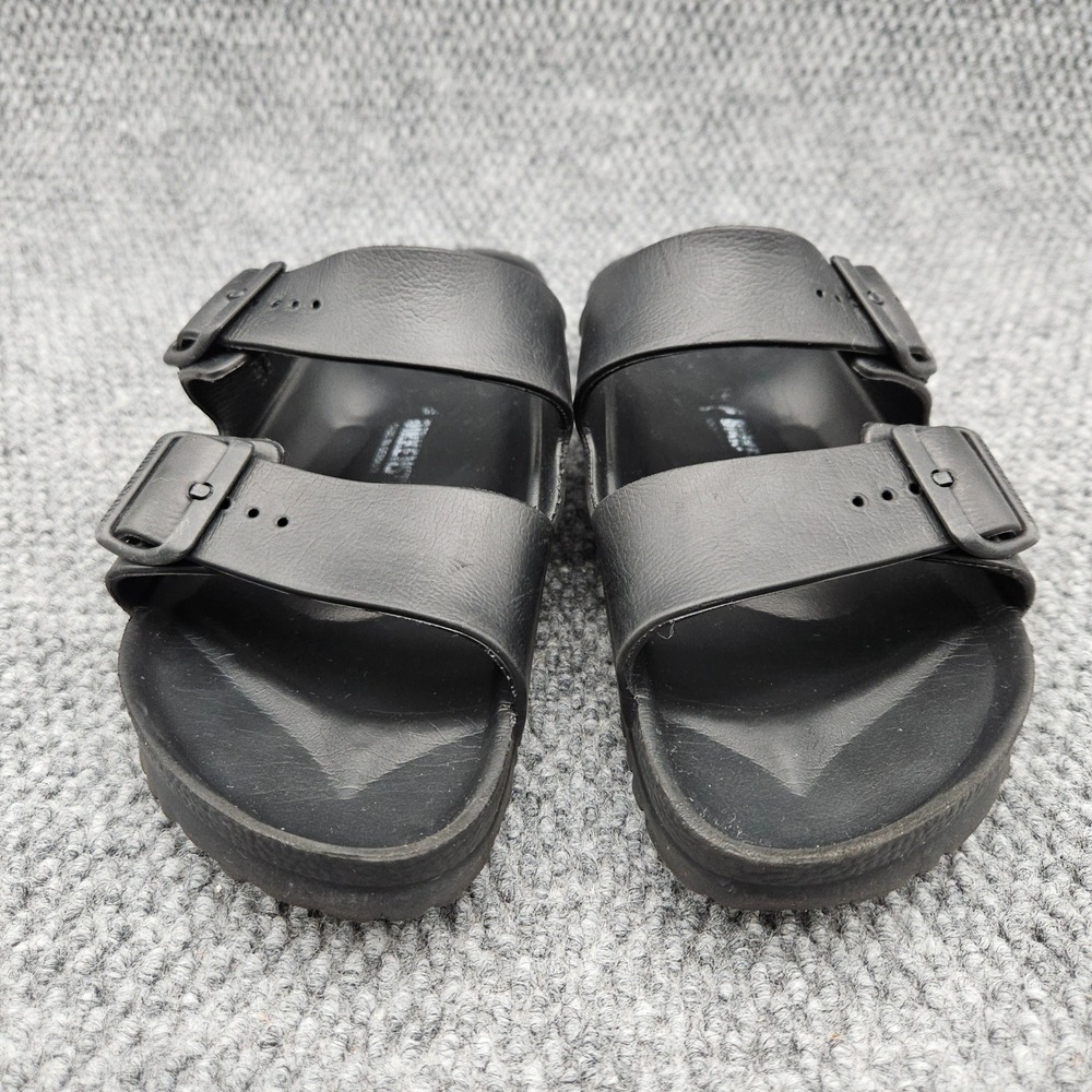 Birkenstock (Women's EU 40 US 9) Black Arizona EVA Sandals Slides Slip On Rubber - Picture 3 of 9